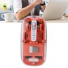 Transparent Computer Mouse 2.4G BT1 BT2 Tri Mode USB Rechargeable