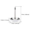sourcing map Upholstery Nails 11 mm Round Head 17 mm
