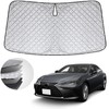 WAIROGA Lexus ES Front Sun Shade, 6-Layer Construction, Special Design,