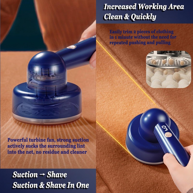 DBC Fabric Shaver and Lint Remover, Sweater Shaver with 3-Speeds