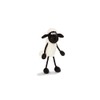 Nici 39652 Shaun The Sheep Soft Toy, White, 15cm, White