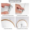 Axigundaone 8 Pcs Adjustable Picture Hanging Wire, 39.3 x 0.059