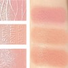 3 Colours Blush Palette, Bright Shimmer Face Blush Powder, Matte