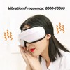 Eye Massager Rechargeable 38‑48℃ with Heat Bluetooth Music Eye Care