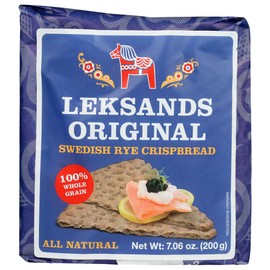 Leksands Original Triangle Crispbread 7.05 oz each (5 Items Per Order)