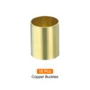 QUARKZMAN Pack of 16 Belt Clamps, 2GT Copper Buckle, Heavy