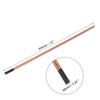 PATIKIL 20pcs 6mmx305mm(1/4"x12") Carbon Arc Air Gouging Rods Copper Graphite
