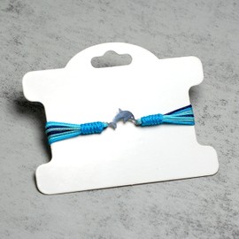 HARACRAFT Under The Sea Tracking Bracelet, Blue Marine Luck and Protection Bracelet, Tibetan Bracelet, Surfer String Wrap Bracelet for Men, Women, Forever Love Friendship Bracelet, Medium, Nylon, no