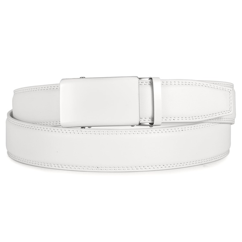 VATAN Men's Belt Leather Ratchet Belt for Men Dress Casual