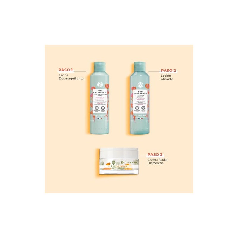 Yves Rocher Duo Pack Pure Caléndula Cremas Faciales Día Noche
