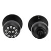 Keypad Door Knob with Lock and Key Round Ball Electronic