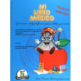 Mi libro mágico ejercicios caligráficos cursiva preescolar