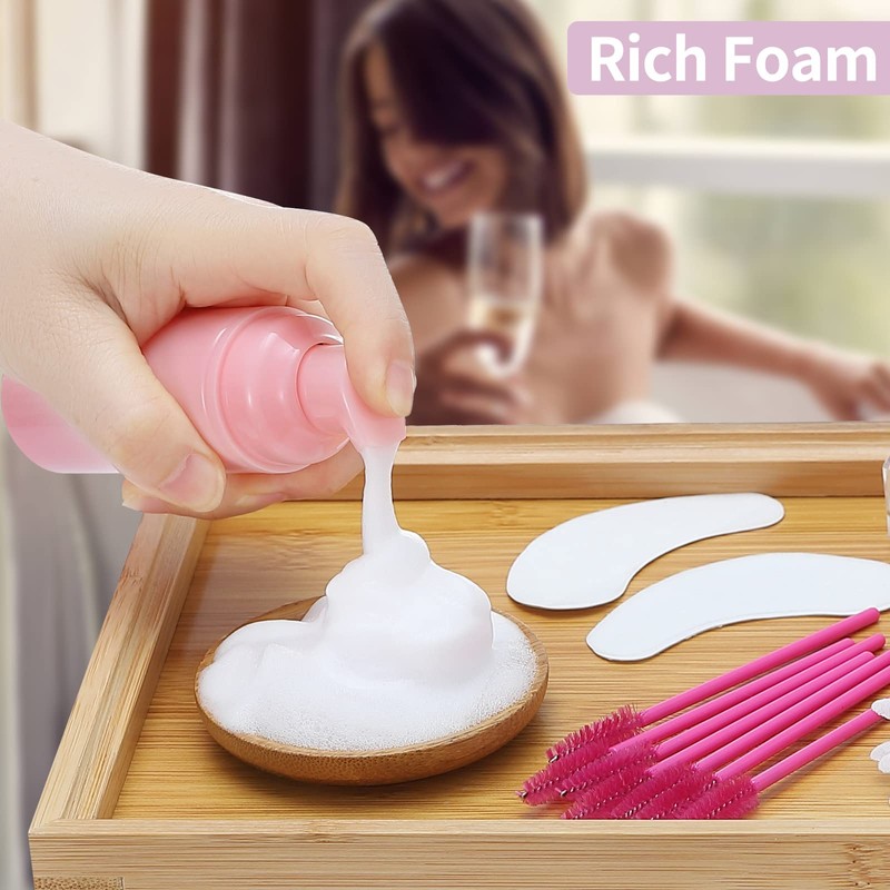 ROMROC 2 oz Soap Foam Bottle 24 PCS Empty Travel