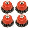 Wire Cup Brush Wheel 3" for 4-1/2" 115mm Angle Grinder