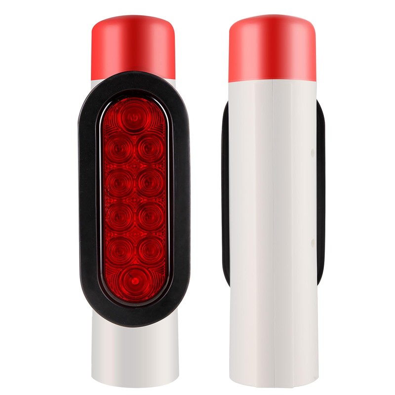 2Pcs Boat Trailer Post Guide-On LED Light Kit, IP67 Waterproof