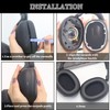 Aiivioll Replacement WH-1000XM6 Ear Pads Compatible with Sony WH-1000XM6 Headphones,