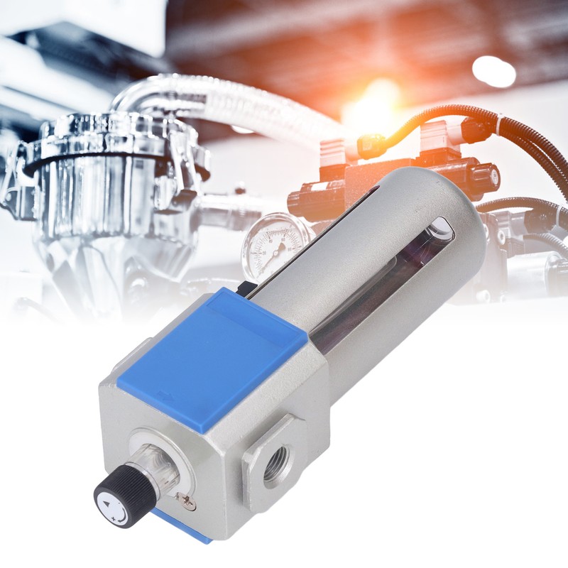 Oil Water Separator Aluminum Alloy Air Compressor Lubricator with Sealing