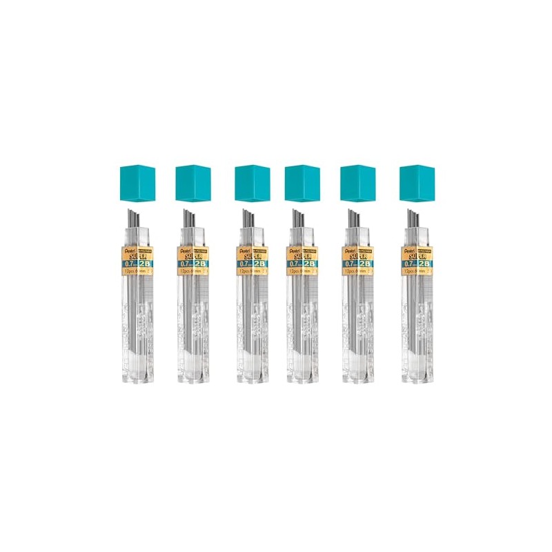 Pentel Super Polymer Automatic & Mechanical Pencil Refill (Pack of