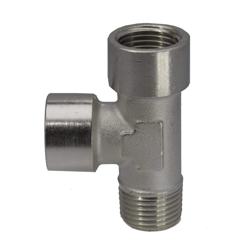 T – Piece 1 x Male / 2x Internal Thread
