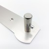 Stainless Steel Holder Silver Compatible with Two KitchenAid Stirrers for