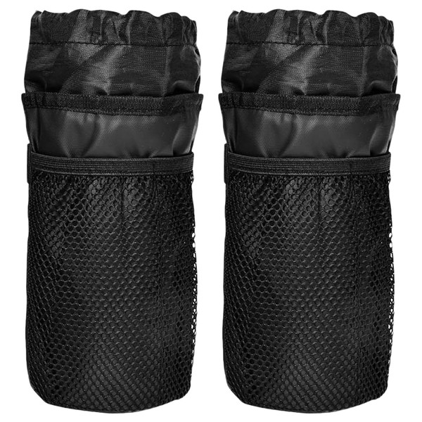 GWAWG 2PCS Bike Drinks Cup Holder,Water Bottle Carrier, Handlebar Bottle