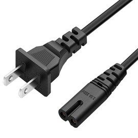 Printer AC Power Cord Compatible for Epson EcoTank ET-3760 ET-3710 ET-3700 ET-2760 ET-2750 ET-2720, WF-7720 WF-7710 (Power Cord)