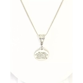 JKCE Designs Christian Gift, Christian Jewelry, Christian Necklace, Be Pray Give Necklace