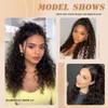 Curly Ponytail Extensions with Drawstring for Black Women Curly Clip