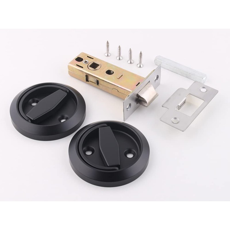 304 Stainless Steel Furniture Locks Hidden Recessed Cup Door Handles