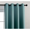 MIUCO 1 Pair Thermal Insulated Grommet 52-Inch-by-95-Inch Blackout Window Curtain