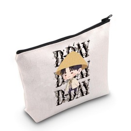 K-Pop Alum Gift Army Members Merch Korean Group Gift K-Pop Character Makeup Bag (Day-ca)