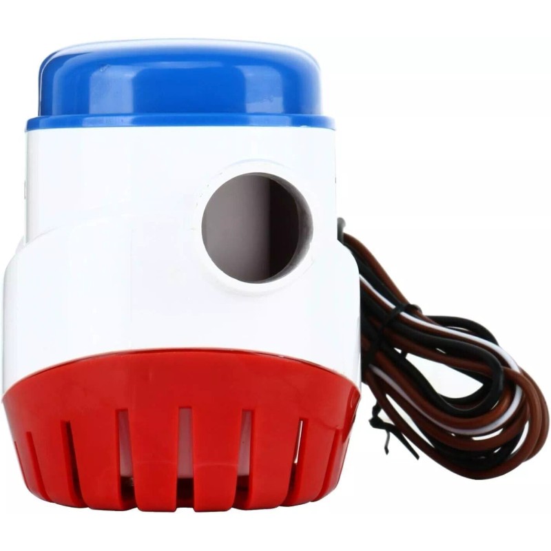 Amarine Made 12V 1100GPH Automatic Submersible Boat Bilge Water Pump