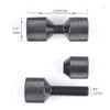 ZHSYMX 1-1/8" Two Hole Pins Pipe Fitter 6061 Aluminum Lightweight