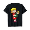 Cartoon Girl With Baby Cute Characters For Kids T-Shirt