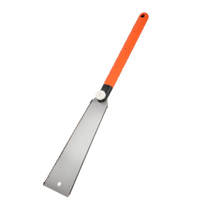 10in Twosided Tooth Long Handle Woodworking Saw Manual Operation Handsaw