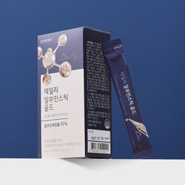 Chunho N Care Daily Albumin Stick Gold 20g 15 Packs (2 Packs) Egg White Silk Drinkable Albumin / 천호엔케어 데일리 알부민 스틱 골드 20g 15포 2개 난백 실크 마시는 알부민