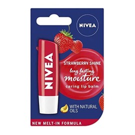 Nivea Fruity Shine Strawberry Lip Balm 4.8g