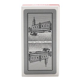 Dal Negro Trevisane 114 Extra 014006 Italian Regional Playing Cards, Red Case - Deck of 40 Cards [ Italian Import ]