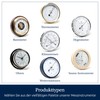 Hair-Hygrometer, made of metal