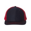 Richardson Snapback Trucker Cap Adjustable Navy/ Red