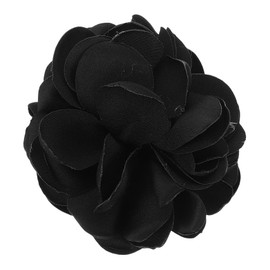 Yardenfun Elegant Rose Brooch for Women Flower Brooch Scarf Brooch Suit Decoration Backpack Accessory Clothing Brooch for Weddings Parties Banquets, Fabric, No gemstone
