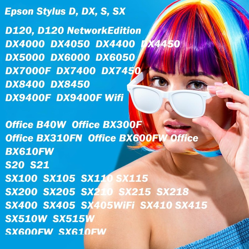 ESMONLINE Set of 5 Multipack Compatible Printer Cartridges to Replace