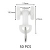 50 Pcs Curtain Track Pulley Pulley Roller for Hanging Curtains
