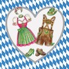 20 Napkins Bavarian Traditional Bavaria Oktoberfest Table Decoration Decoupage Decoupage