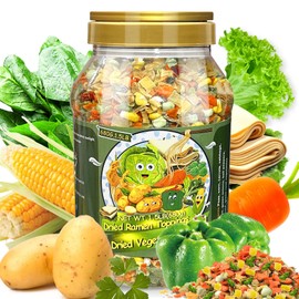 24Oz Mixed Ramen Toppings Dehydrated Soup, 680g All Natural Vegetable, 9 Freeze Dried Veggies for Noodles, Soups, Camping, and Emergency Food, Dry Vegetable Flakes, No Additives, Non-GMO