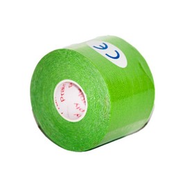 Prairie Horse Supply Kinesiology Tape Pro, Athletic Waterproof Muscle Support Adhesive Kinesio Sport Tape for Athletes 2 inches x 16.4 feet Single Roll, Lime Green