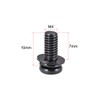 sourcing map M4 x 10mm Carbon Steel Phillips Pan Head