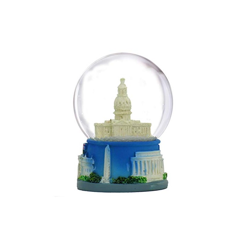Washington DC Snow Globe Featuring The Capitol Building and DC