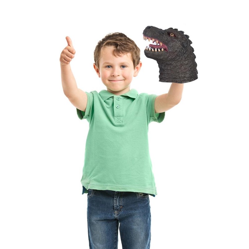 Monster Animal Head Hand Puppet Figure Toys Gloves for Children