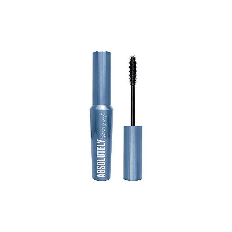 W7 Absolutely Waterproof Mascara, Blackest Black, 10 ml